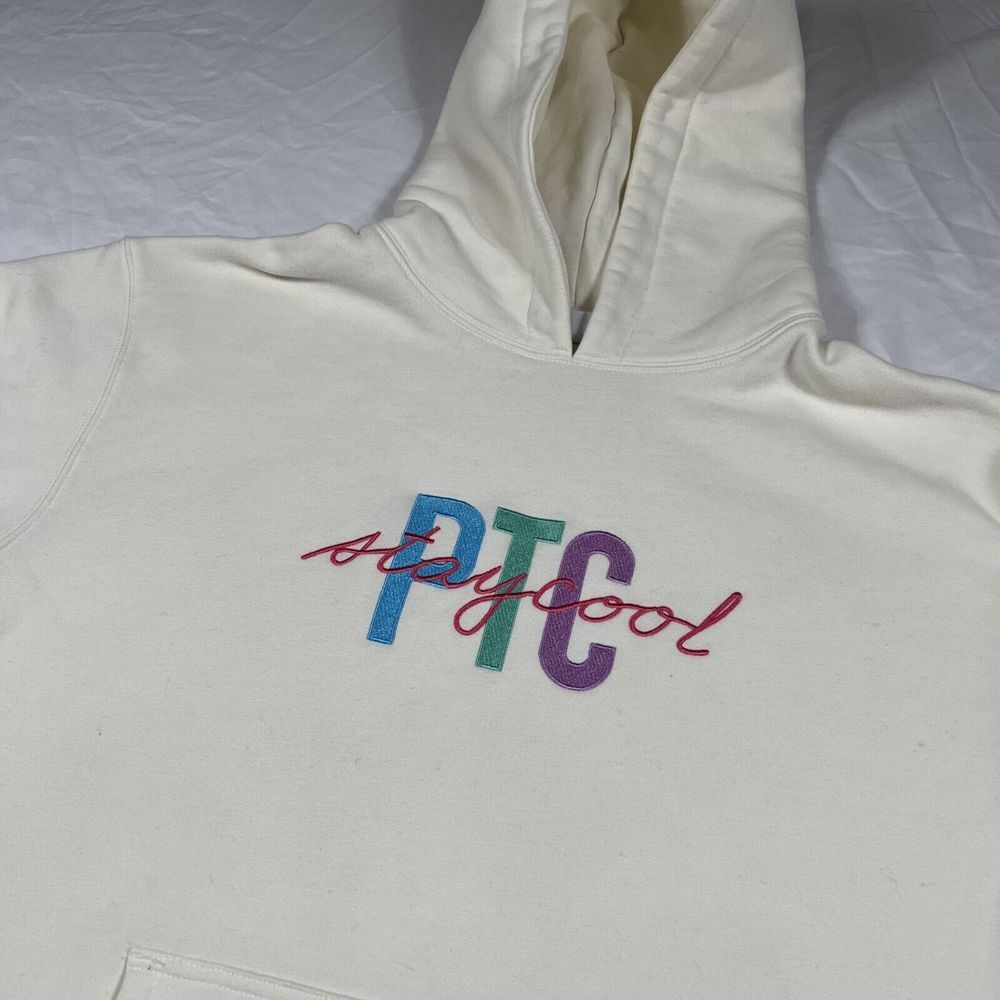 Stay Cool NYC X Palm Tree Crew Men's Embroidered Hoodie Size Medium - Picture 2 of 9